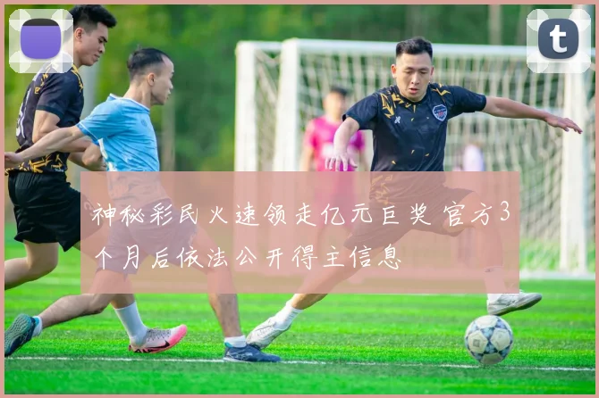 神秘彩民火速领走亿元巨奖 官方3个月后依法公开得主信息